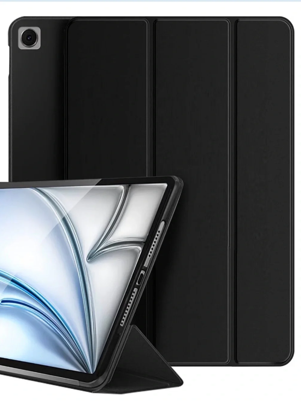 Anti Fingerprint Case for iPad 10.2 in Black, Protective Shell for 10.2 Inch